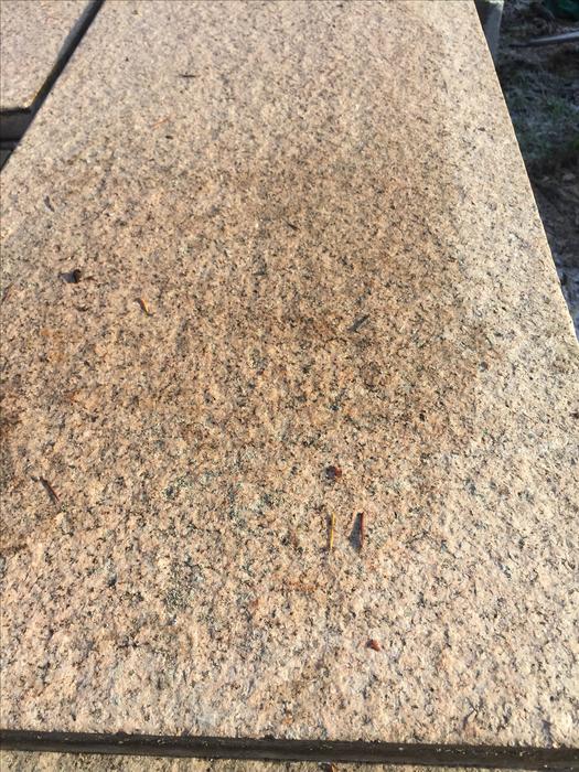 Pink Granite Paving Stone Slabs display photo