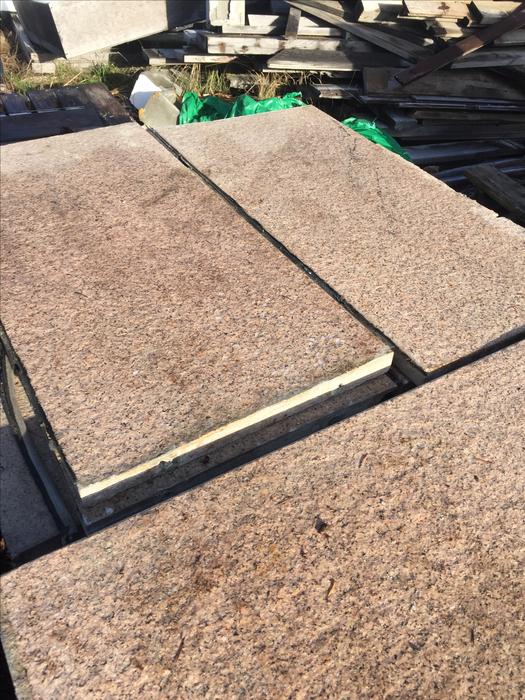 Pink Granite Paving Stone Slabs display photo