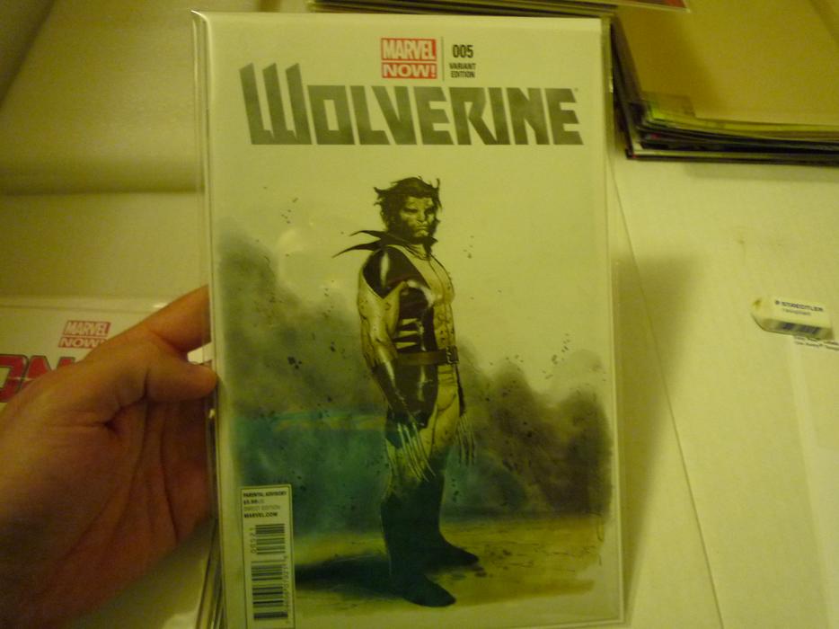 Wolverine #5 1:50 Variant display photo