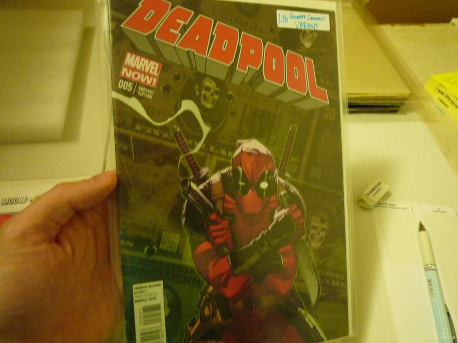 Deadpool #5 1:50 Variant display photo