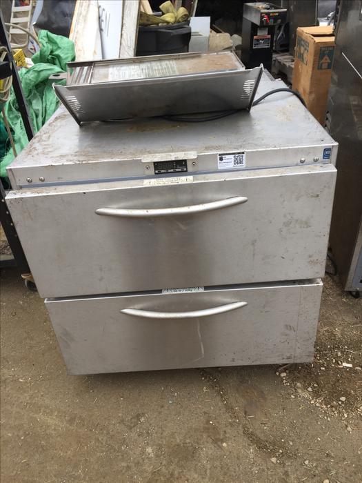 2 Drawer HGK Commercial Stainless Fridge display photo