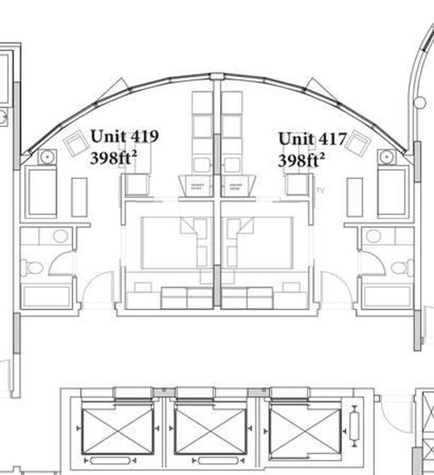 1 bedroom 1 bath downtown condo at the Jukebox Nov 1st image 5