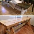 Handmade (new) Farmhouse Table with Matching Benches thumbnail image 3