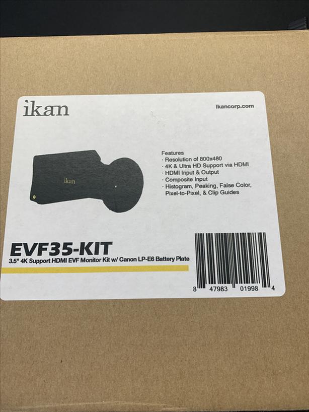 Ikan EVF35-KIT 3.5" HDMI EVF Monitor Kit image 4