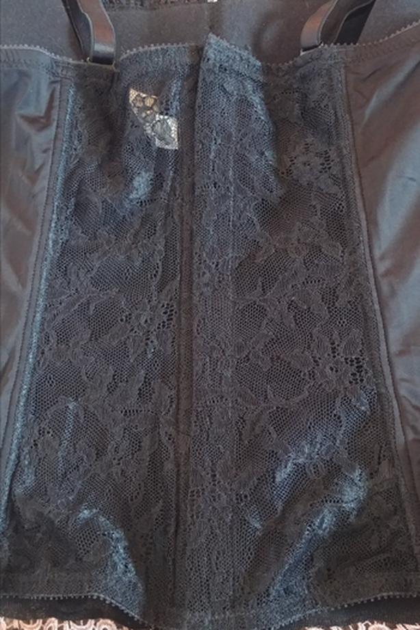 NWT Black Satin Bustier - Size 34D image 3