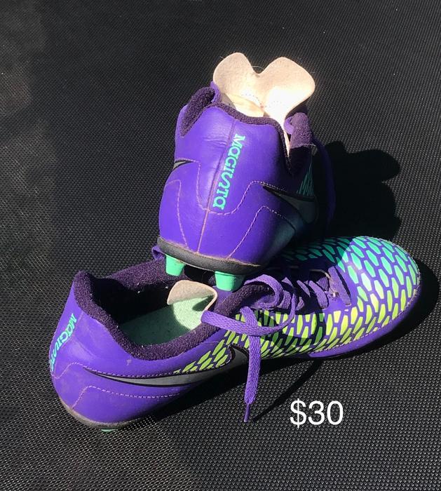 Nike soccer cleats display photo