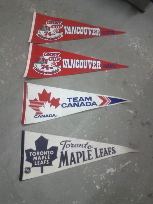 Pennants display photo