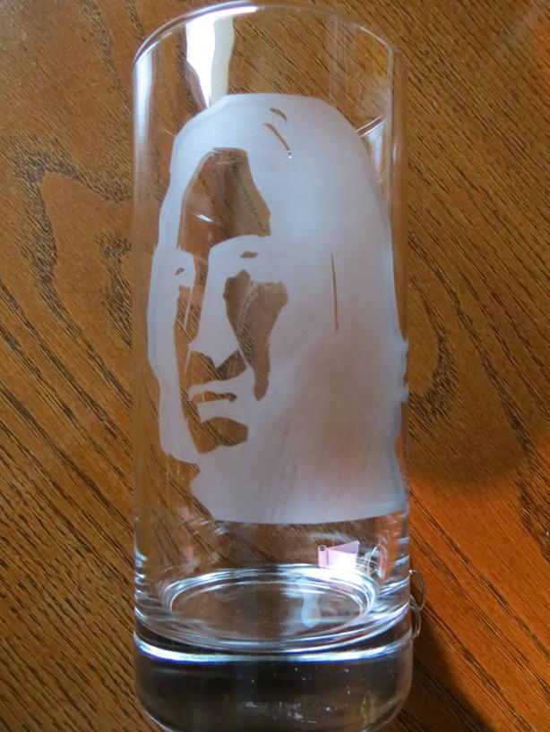 Handmade Etched Glasses - Harry Potter image 4