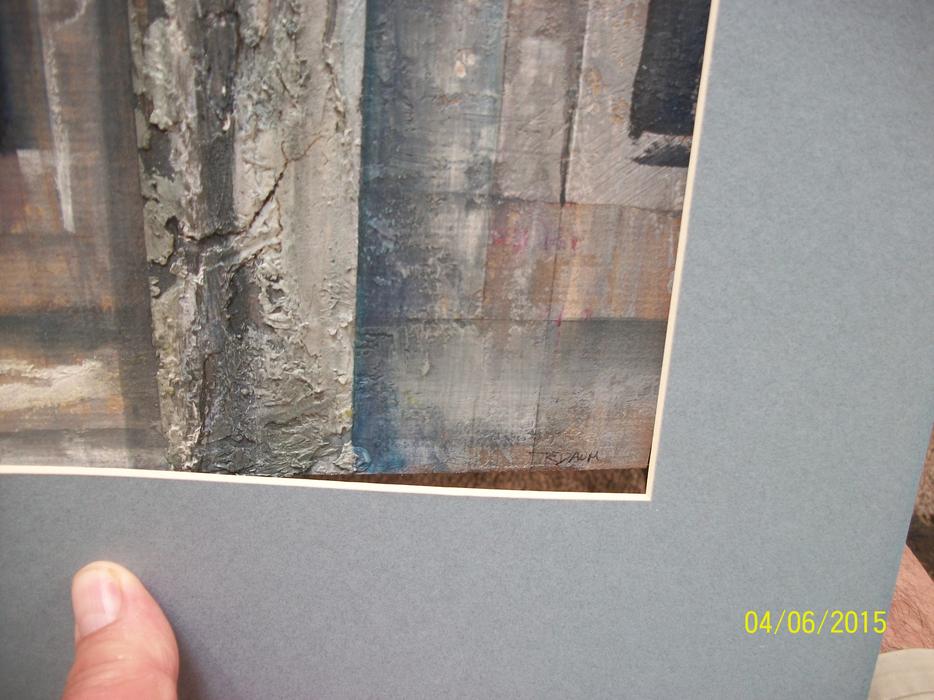 "Vedova" by artist Roland Daum display photo