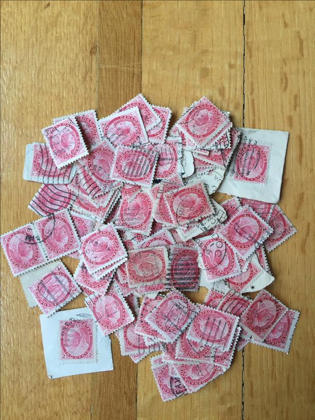 120 QUEEN VICTORIA 2-CENT STAMPS (1899) image 1