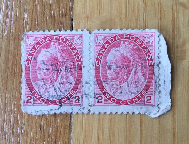 120 QUEEN VICTORIA 2-CENT STAMPS (1899) image 2