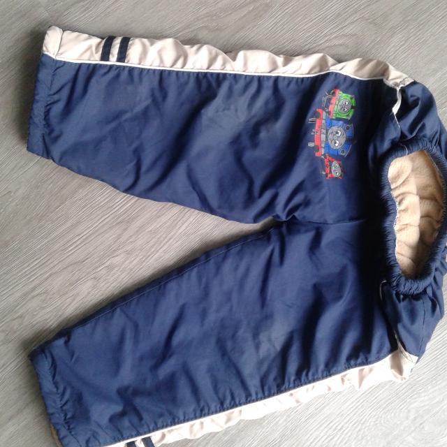 THOMAS THE TRAIN SNOW PANTS SIZE 12-18 MONTH display photo