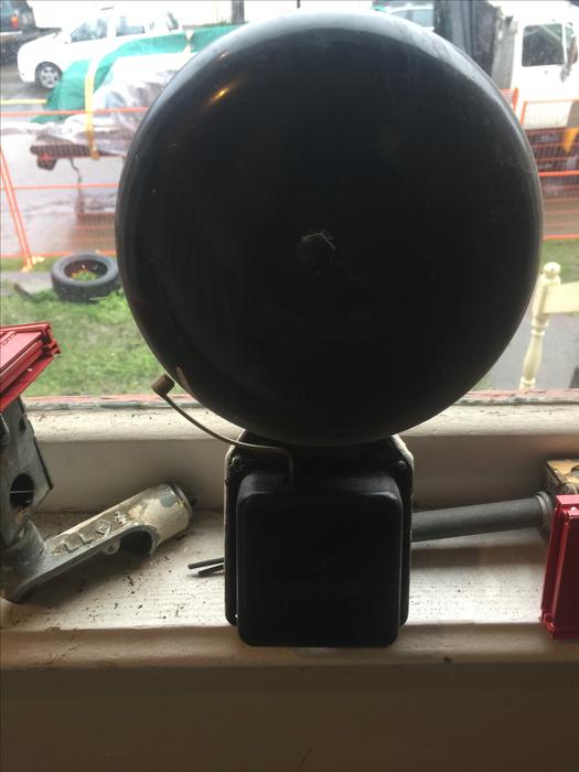 Fire alarm with 2 switches display photo