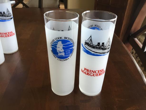 VINTAGE CPR FERRY "PRINCESS MARGUERITE" HIGHBALL GLASSES image 5