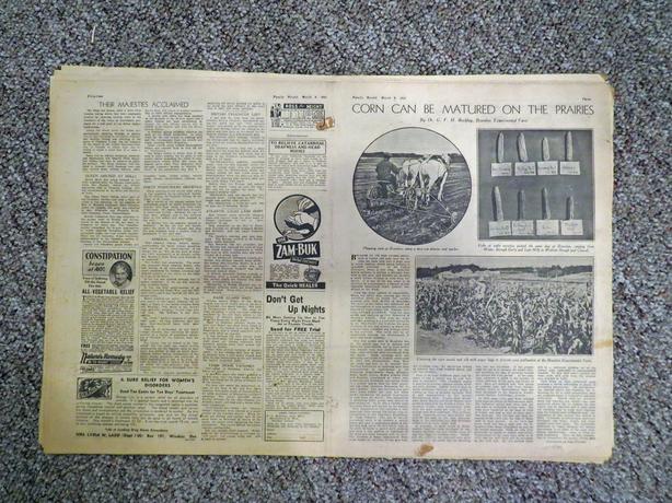1935 OLD NEWSPAPERS image 5