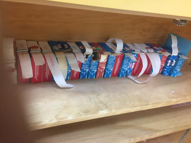 Letters and number tapes for filing. image 1