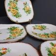 ROYAL ALBERT "TEA ROSE" SQUARE DESSERT PLATES - 4 available thumbnail image 2