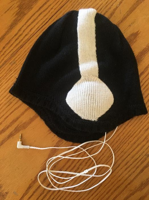 Echo Took Hat with headset speakers display photo