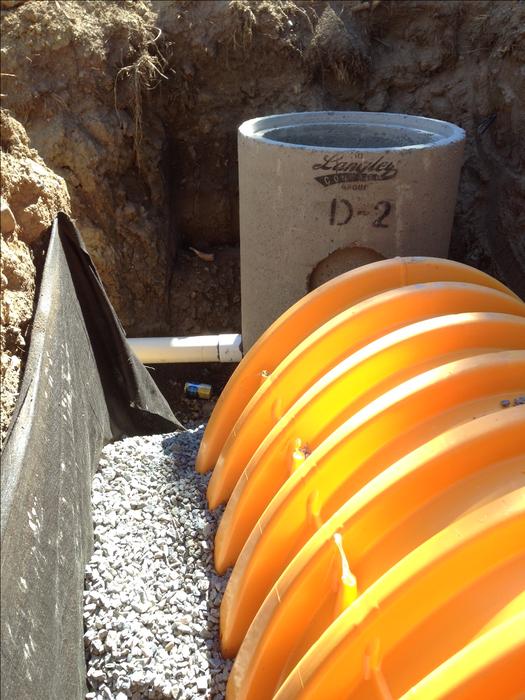 ATLAS  EXCAVATING  LTD.///LEAKY BASEMENT? WE DO PERIMETER DRAINS//// display photo
