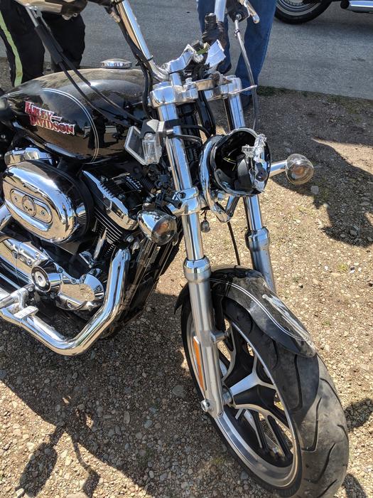 Motorcycle CRASH DAMAGE, INSURANCE OR ICBC CLAIMS display photo