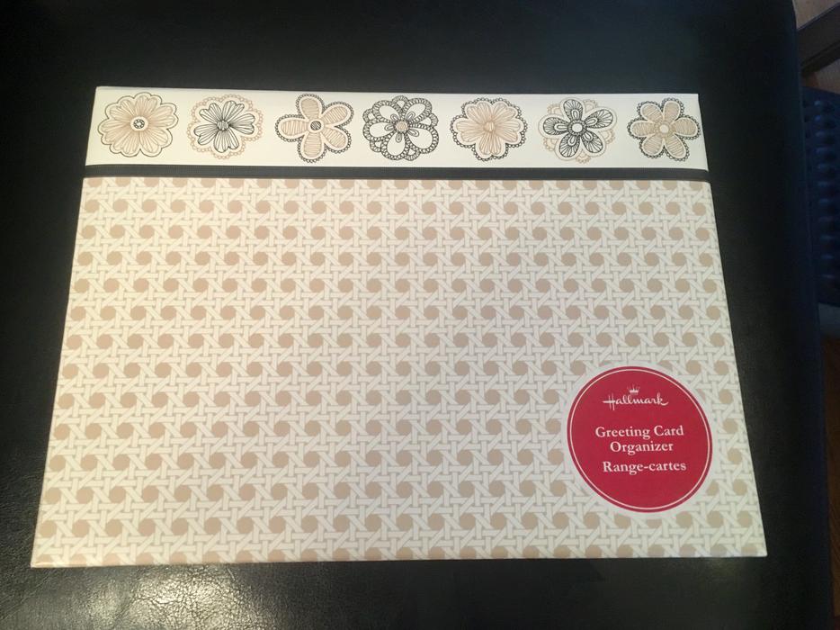 GREETING CARD ORGANIZER display photo