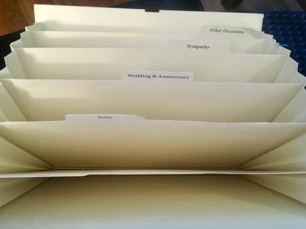 GREETING CARD ORGANIZER image 2