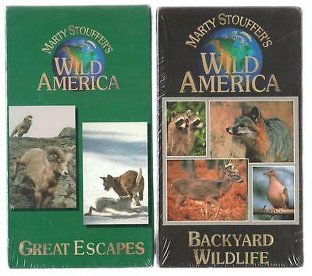 WILD AMERICA ANIMAL VIDEOS on VHS image 1