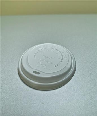 12/16/20 oz Compostable Biodegradable Coffee Cup Lids 1000/case Plant Based display photo
