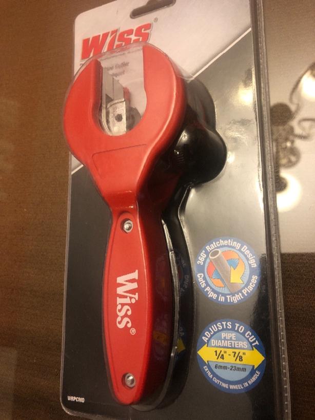 Wiss ratcheting pipe cutter image 1