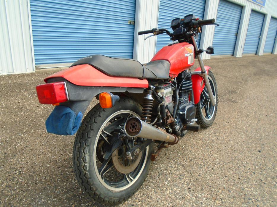 1982 Honda CB500FT Ascot Project display photo
