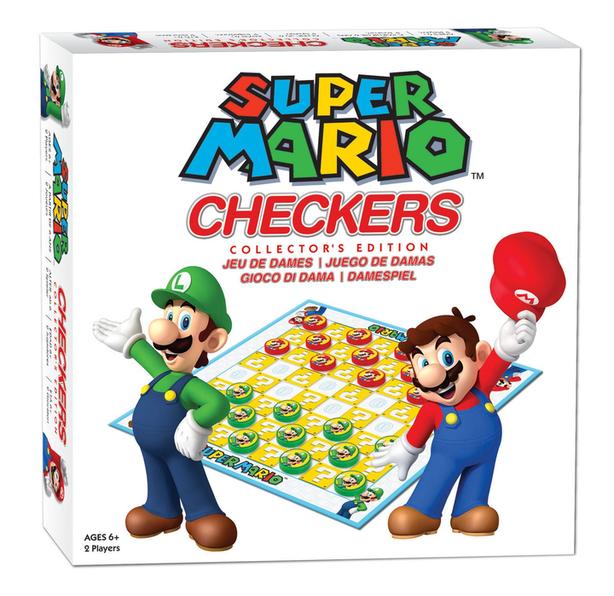 SUPER MARIO CHECKERS image 1