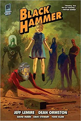 Black Hammer comic omnibus display photo