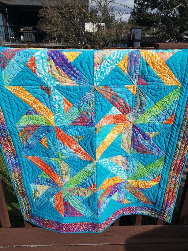 Trade winds quilt image 1