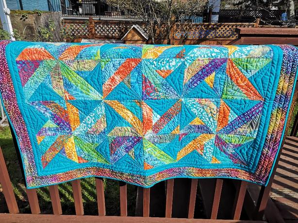 Trade winds quilt image 3