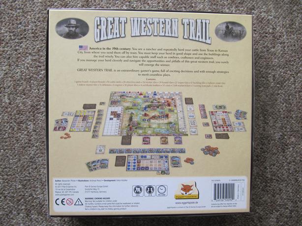 Great Western Trail Board Game. Like New! image 2