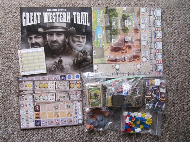 Great Western Trail Board Game. Like New! image 3