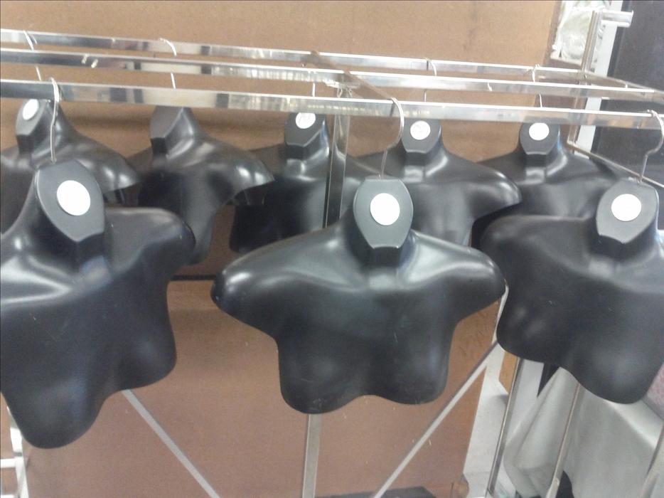 Hanging Bust Forms display photo