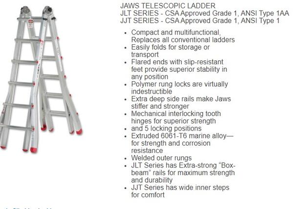 JAWS CONVERTIBLE LADDER image 4