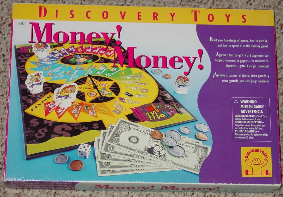 DISCOVERY TOYS MONEY! MONEY! GAME display photo