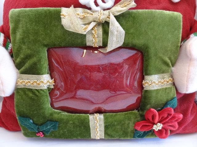 MRS CLAUS CUSHION PHOTO HOLDER BRAND NEW display photo