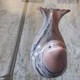MARBLE PINK STONE CARVED BIRD DOVE thumbnail image 2