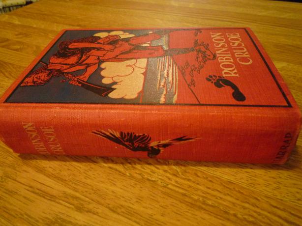 Vintage 1921 Edition of Robinson Crusoe image 2