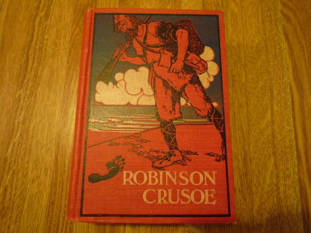 Vintage 1921 Edition of Robinson Crusoe image 1