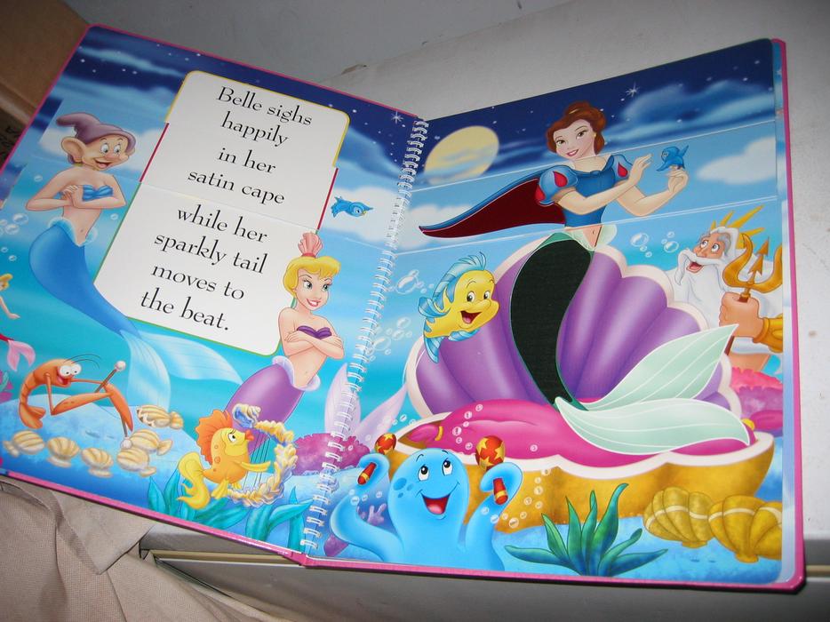 Disney Princess book lot display photo