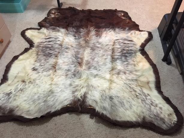 COW HIDE RUG image 1