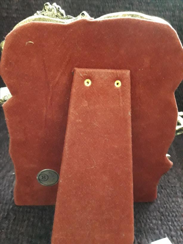 Antique CHERUBS ANGELS Victorian Picture Frame, Unique, Made in Italy image 3