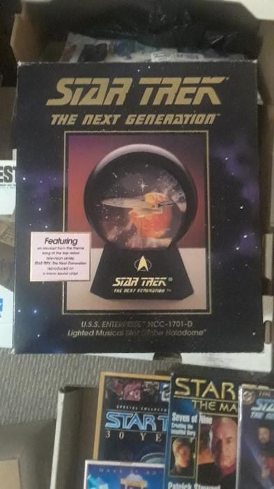 Star Trek Next Generation Memorabilia display photo
