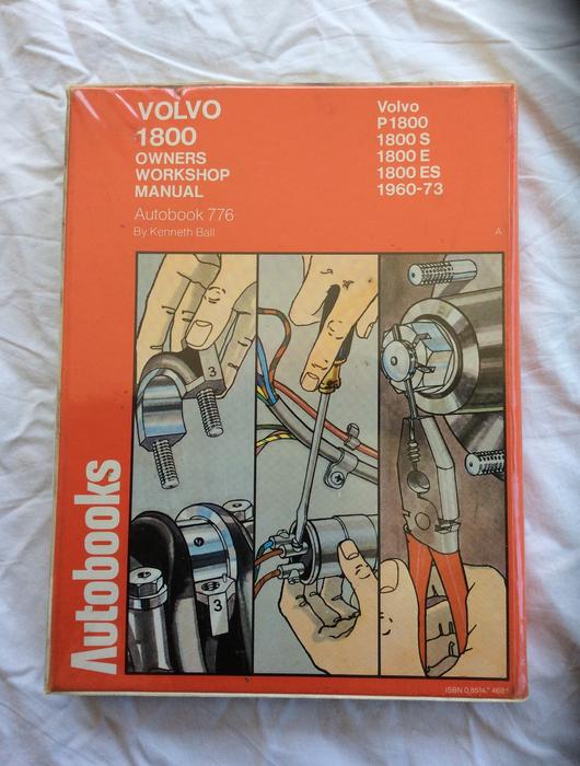 VOLVO P 1800 Workshop Manual display photo
