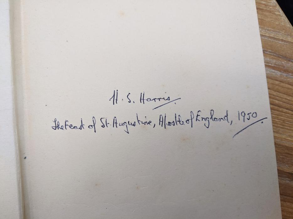 1930 The Philosophical Theory of the State – Signed by Author H.S Harris display photo