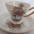 "Happy Anniversary" Tea Cup and Saucer thumbnail image 2